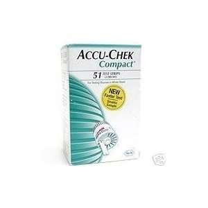  Accu chek Compact Test Strips   Box of 51 
