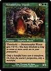 Magic The Gathering Card Metamorphic Wurm #250 Odyssey