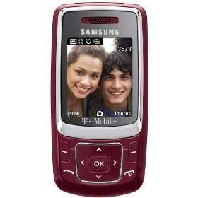 Wireless Samsung t239 Phone, Red (T Mobile)