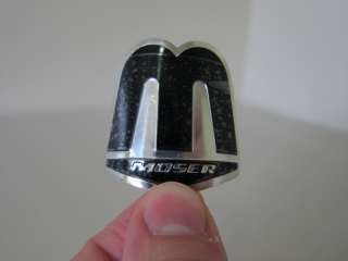 Francesco Moser head tube frame badge   new, black  