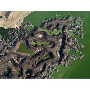  Land Formations Along the Shore of Lake Turkana 