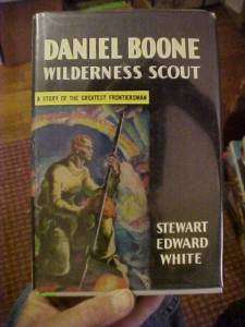 1957 Book DANIEL BOONE WILDERNESS SCOUT  