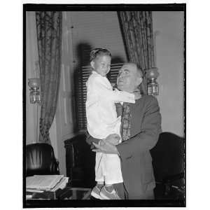   Reprint House Speaker William Bankhead and child 1938