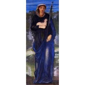  FRAMED oil paintings   Edward Coley Burne Jones   24 x 62 