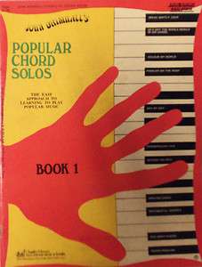 John Brimhall / Popular Chord Solos / Book One / MUSIC SONG BOOK 