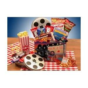Youre a Superstar Movie Gift Box Basket  $10 Blockbuster Gift Card 