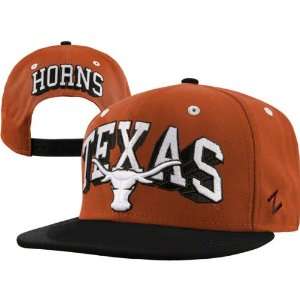 Texas Longhorns Blockbuster Adjustable Snapback Hat  