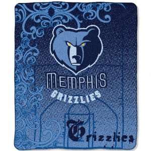  Memphis Grizzlies Street Edge 50x60 Micro Raschel Throw 