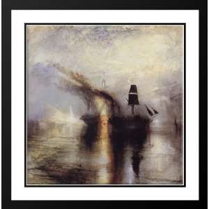  Turner, Joseph Mallord William 28x28 Framed and Double 