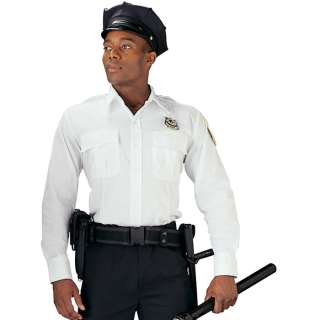 Genuine White Police & Security Issue Uniform Law Work Shirt  