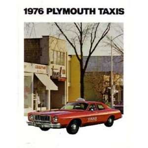    1976 PLYMOUTH TAXI Sales Brochure Literature Book Automotive