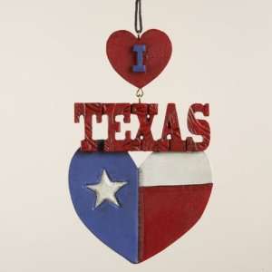 Club Pack of 12 Wild West I Love Texas Patriotic Heart Christmas 