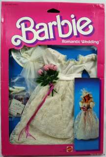 BARBIE ROMANTIC WEDDING FASHION #3102 NRFB MINT 1986  