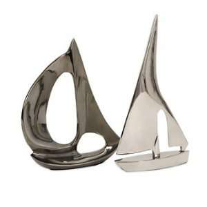  Calisto Sailboat Statuary   Set of 2