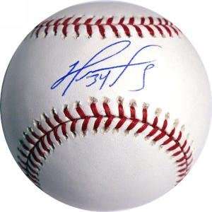  David Ortiz Hand Signed MLB Baseball