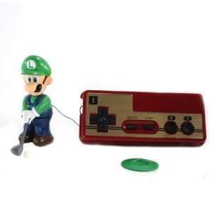   Luigi NES remote Mini Golf Figure (Wired   3.25 Figure) Toys & Games