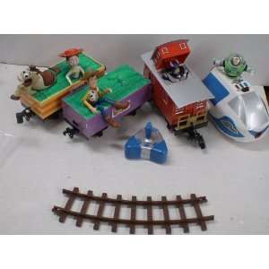   Controlled Electric Train w/ Buzz Lightyear Woody Jesse & Bullseye