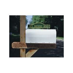  Whitehall One Line Two Sided Arch Mailbox Address Marker 