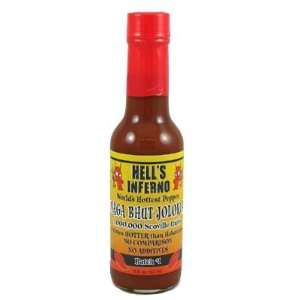 Hells Inferno Hot Sauce 5 Fl Oz  Grocery & Gourmet Food
