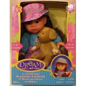  Gigo Dream Collection 12 Inch Wiggling Doll with Melody 