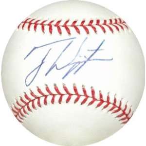  Ty Wigginton Autographed Ball