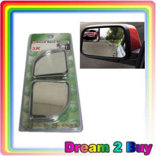 2PCS Car Blind Spot Auto Rear Wide Angle 350R Mirror  
