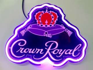 Crown Royal Logo Beer Bar Pub Store Neon Light Sign 354  