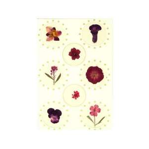   flower self adhesive stickers, floral sticker 2 packs.
