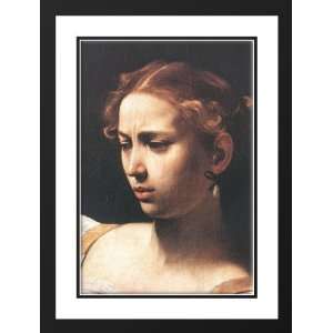  Caravaggio 28x38 Framed and Double Matted Judith Beheading 