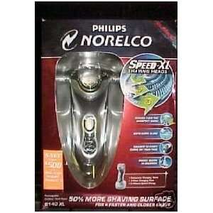  Philips Norelco 8140 Xl Shaver 3 Shaving Heads Brand New 