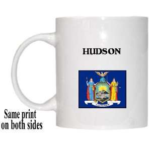  US State Flag   HUDSON, New York (NY) Mug 