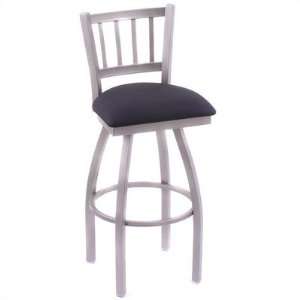   Anodized Nickel, Seat Type Wood   Black Paint Maple