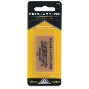  Prismacolor Artgum Erasers   2 × 1 × 7/8, Artgum Eraser 