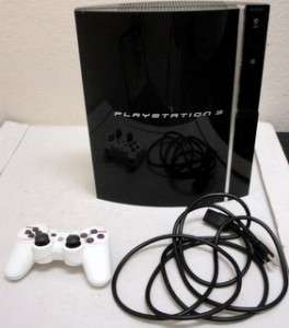   PS3 40GB Fat Console AS IS Wont Read Games 711719800705  