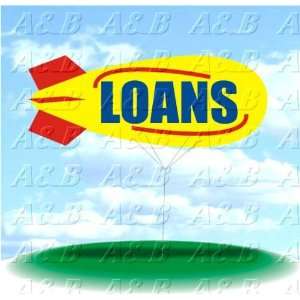 Inflatables Manufacturer  LOANS   Advertising Helium Blimp Balloon for 
