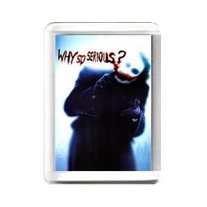  Batman Why So Serious Joker Magnet (35x50mm) Everything 