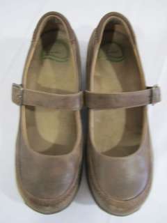 Womens Dansko Leather Mary Jane Loafers Shoes Sz 38  