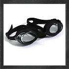 Senior New Swimming Myopia Solicone Goggles Anti Fog UV PC Glasses 3.5 
