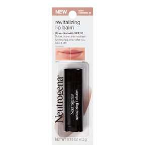  Neutrogena Revitalizing Lip Balm, Soft Caramel 50, 0.15 