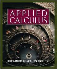Applied Calculus, (0471681210), Deborah Hughes Hallett, Textbooks 