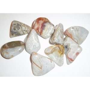  MiracleCrystals Crazy Lace Agate Tumbled Stones Wholesale 