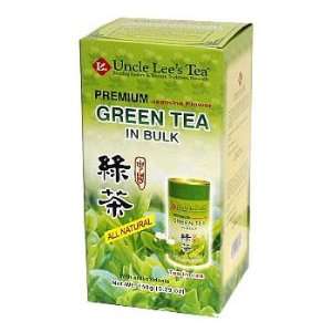  Premium Jasmine Green Tea in Bulk, 5.29 oz, Uncle Lees 