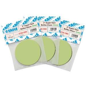    TACK Mini Buflex Discs   Green   (Job Pak)   10 Discs/Pack   1 Pack