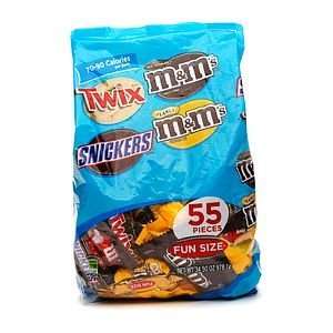 Mars Fun Size Variety Pack Snickers, Twix, and M&Ms Fun Size Variety 