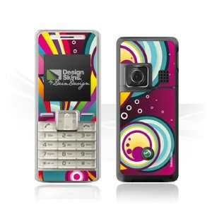  Design Skins for Sony Ericsson K220i   Rainbow Bubbles 