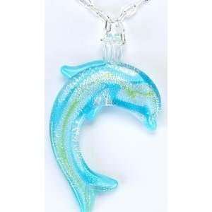 Dolphin Aquamarine Necklace Collection Design Jewelry Accessory Charm