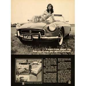   Convertible British Leyland Cars   Original Print Ad