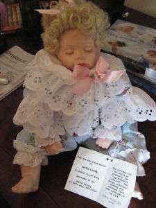 World Gallery Holly Hunt Little Lamb Special Edition Porcelain Doll 18 