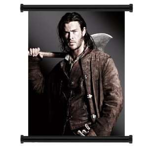  Snow White and the Huntsman Movie Chris Hemsworth Fabric Wall 