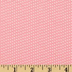  44 Wide Moda City Weekend Cafe Dot Candy Store Pink Fabric 